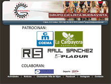 Tablet Screenshot of grupociclistabuenavista.com